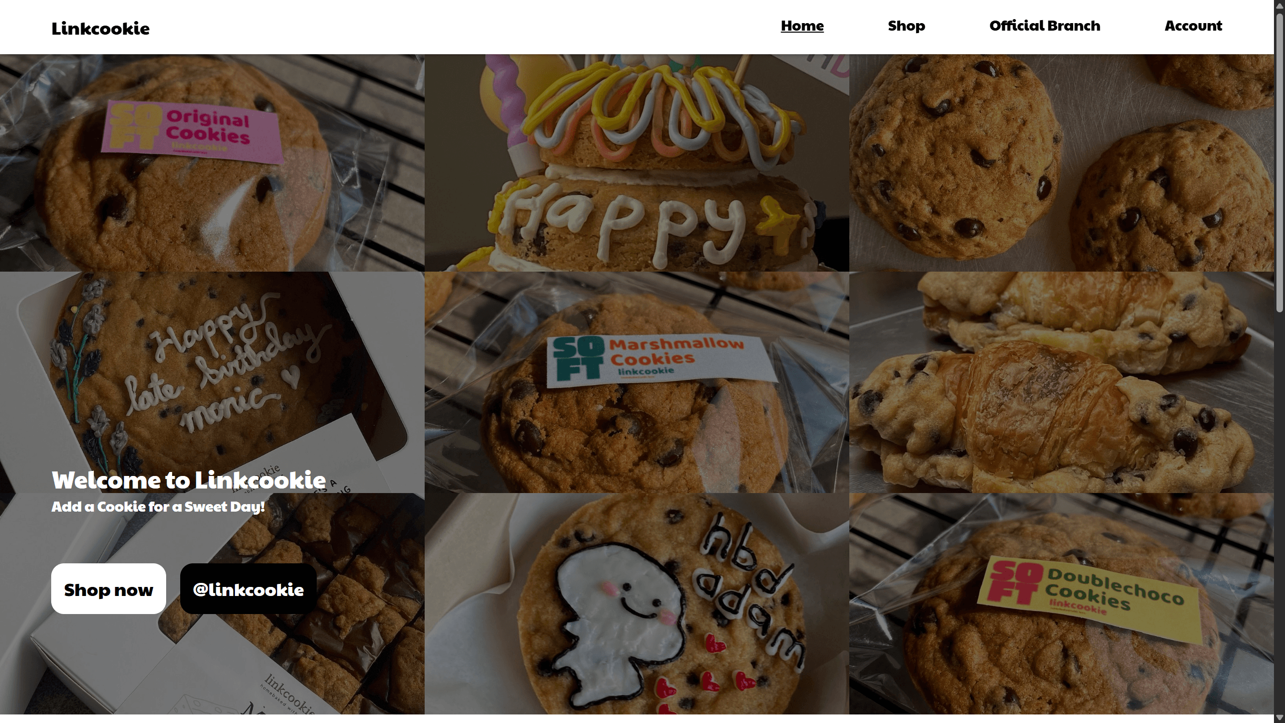 LinkCookie - E-commerce Coockie (Under Development)
